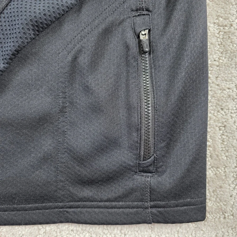 Nike Purdue Boilermakers Mens XL Dri-FIT 1/4 Zip Pullover Black Jacket Pockets